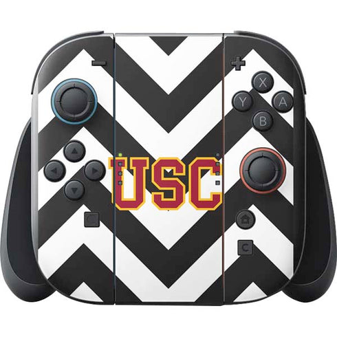 University of Southern California USC Chevron Nintendo Switch 2 (2025) with Joy-Con Skin